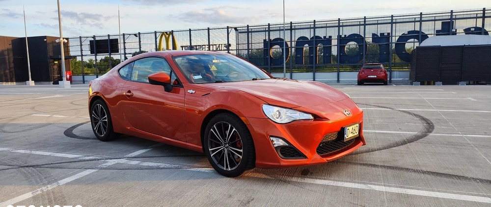 Toyota GT86 cena 65000 przebieg: 115000, rok produkcji 2015 z Wrocław małe 326